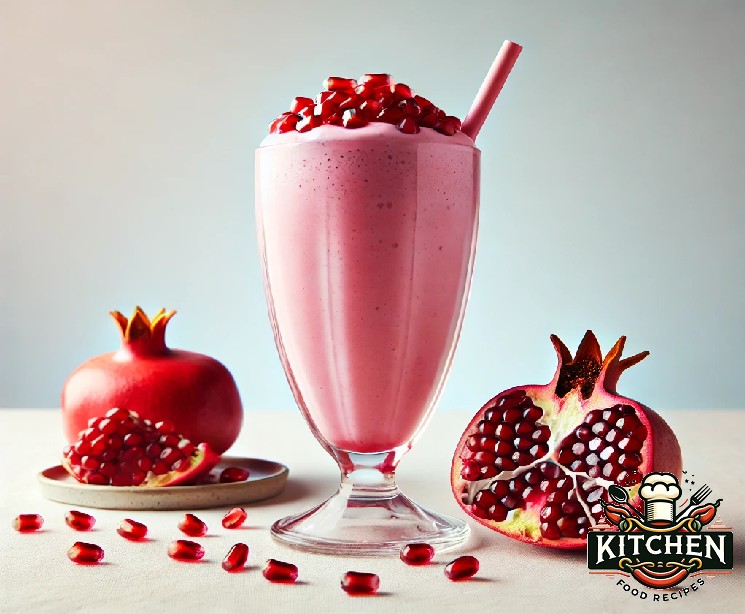 Pomegranate Milkshake Image