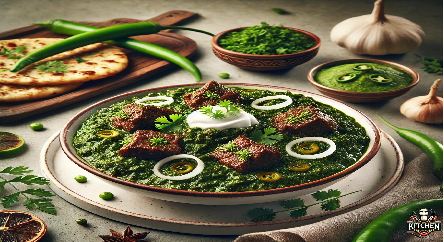 Saag Mutton Image